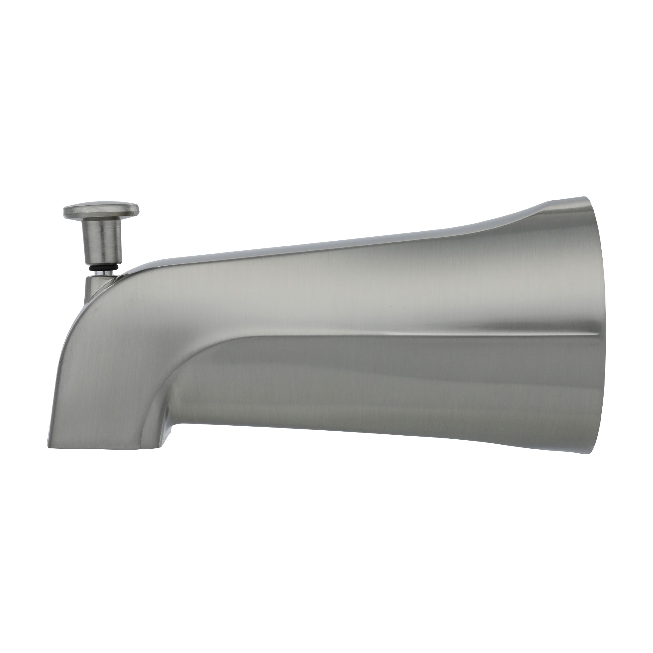 Caño para bañera con desviador, acabado en níquel cepillado - Ajuste universal Danco 89249