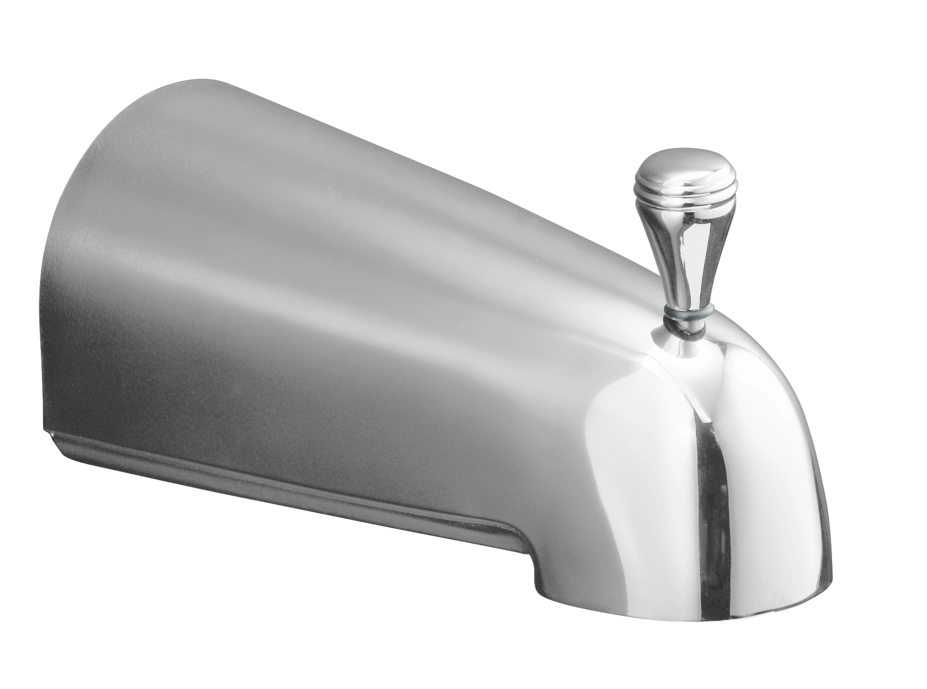 Caño de bañera universal en acabado cromo pulido con desviador - KOHLER 389-CP