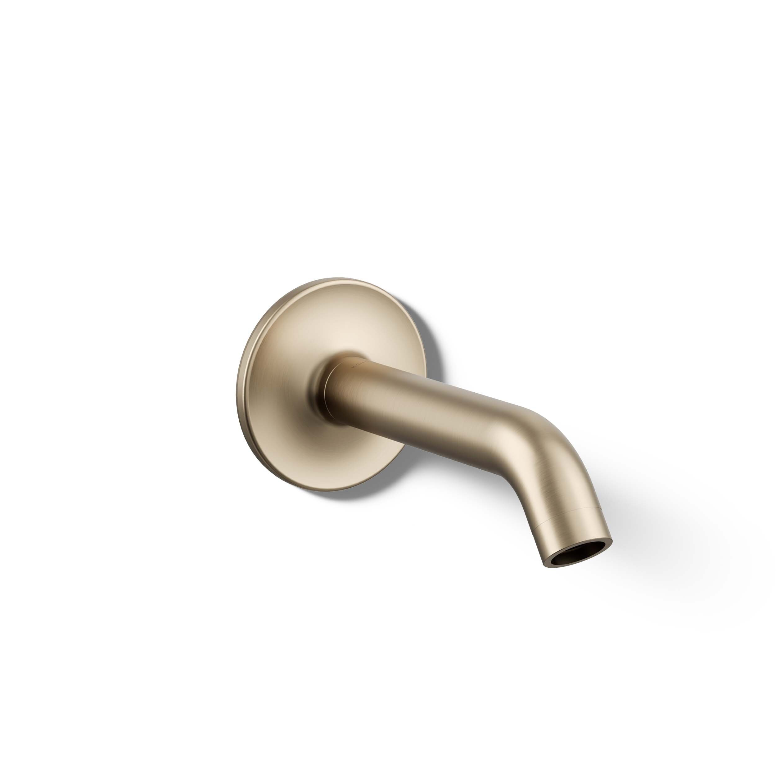 Caño para Bañera de Montaje en Pared en Bronce Cepillado Vibrante Purist de KOHLER