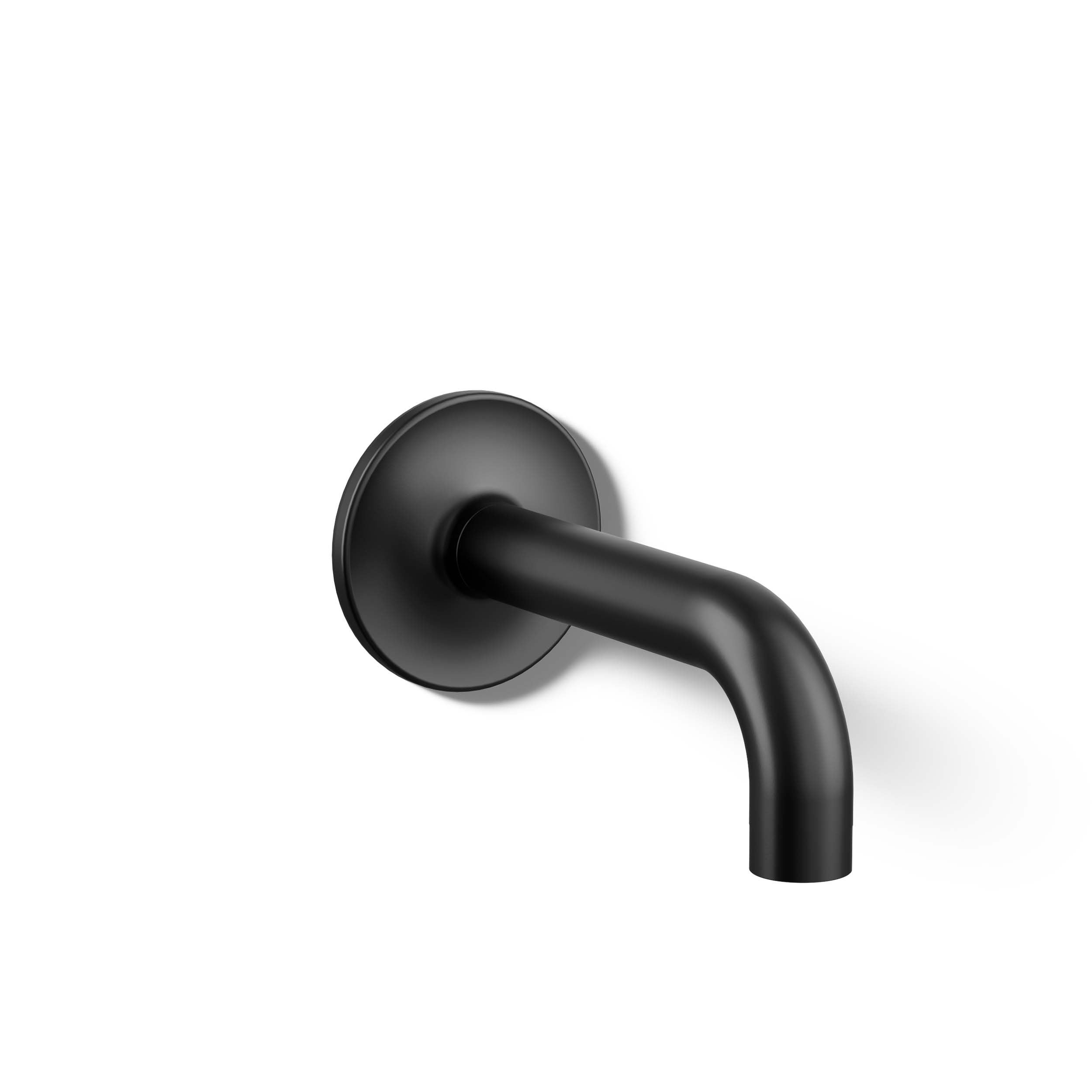 Caño de bañera en negro mate de KOHLER (incluye rosetón) K-14427-BL