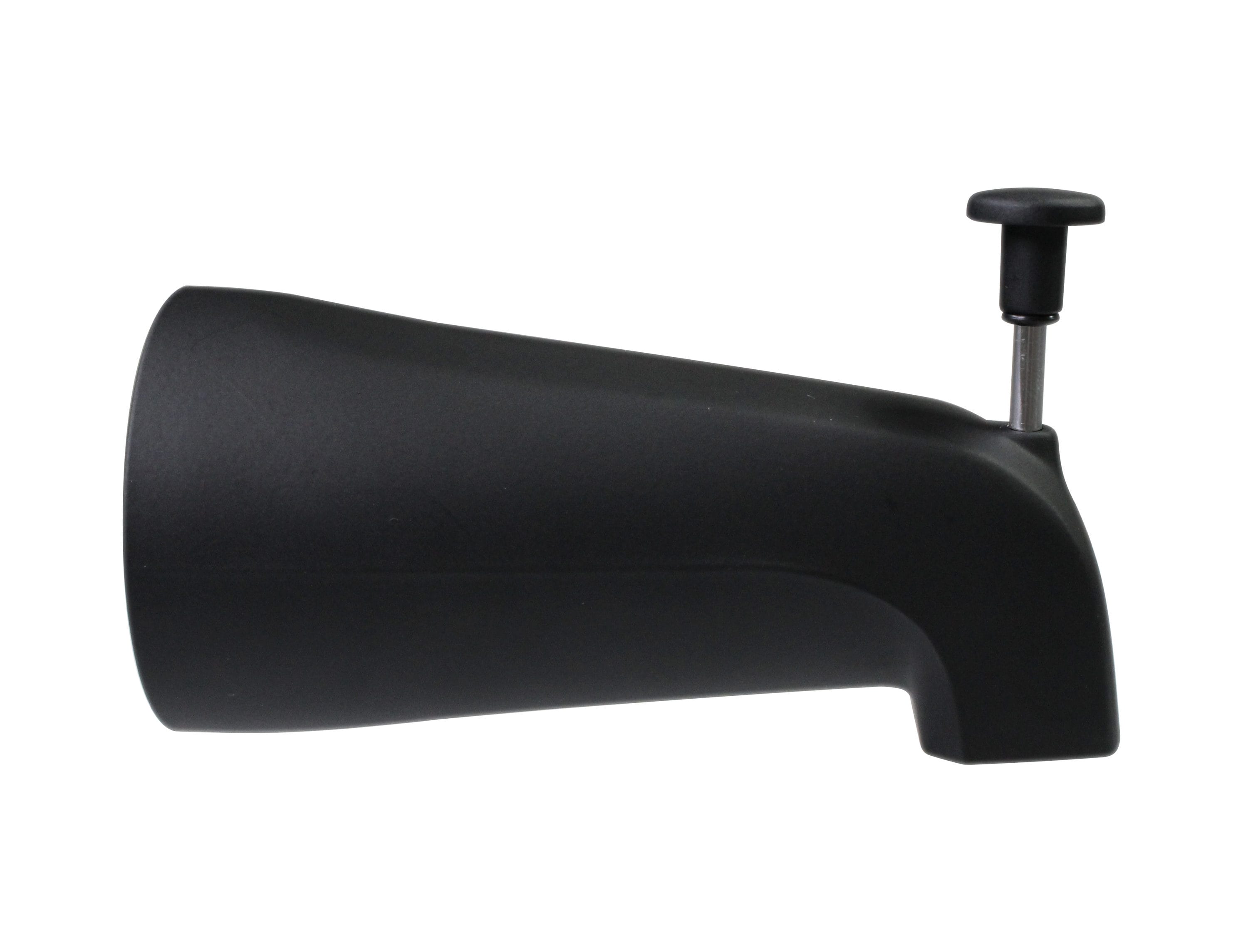 Caño para bañera en negro mate WESTBRASS con desviador E531D-1F-62