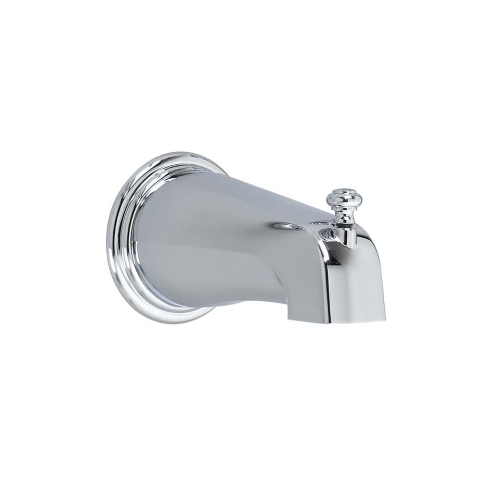 Caño de Bañera Universal de Cromo Pulido American Standard con Desviador (Incluye Placa Decorativa) 8888055.002