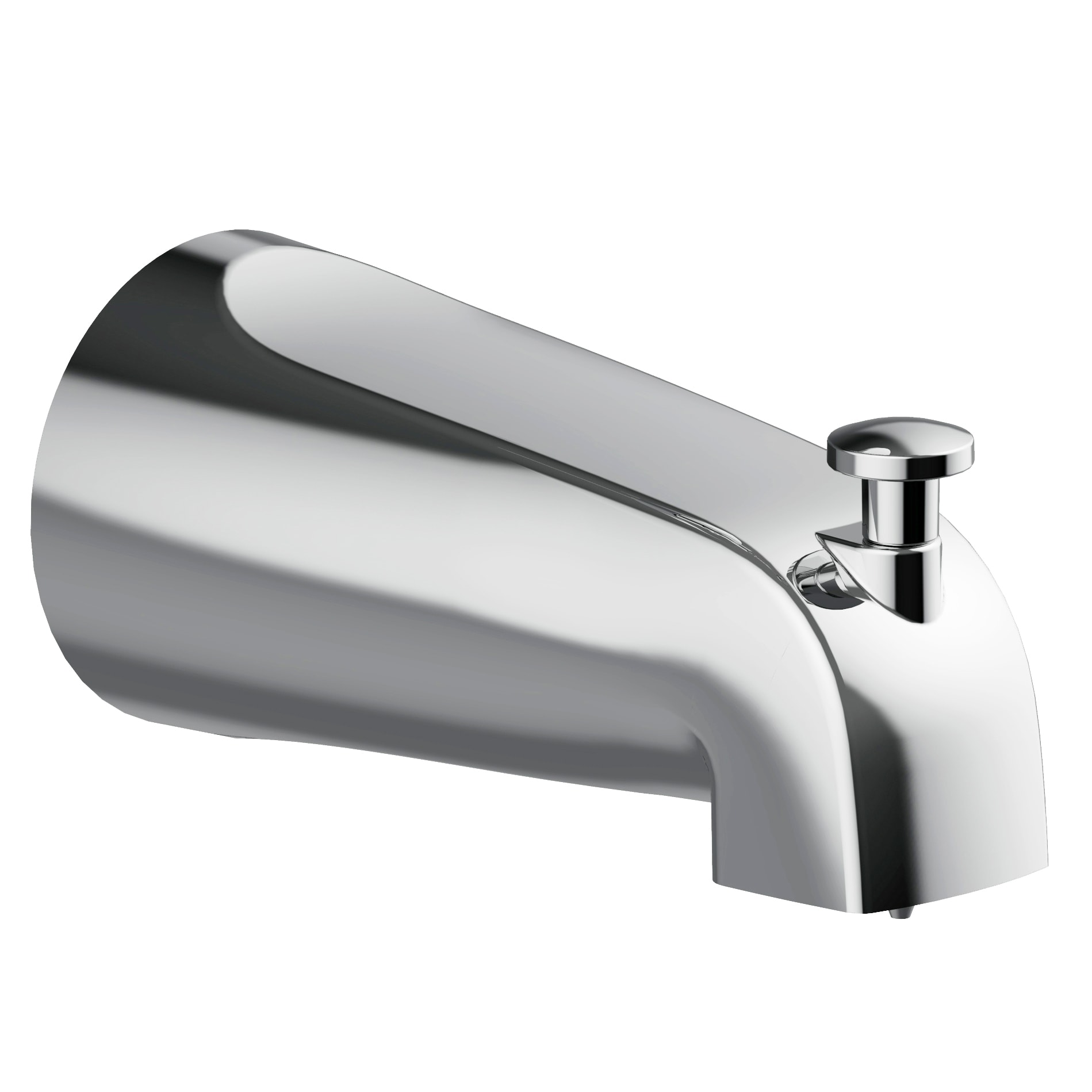 Caño de bañera de ajuste universal acabado cromo pulido de Design House 522912