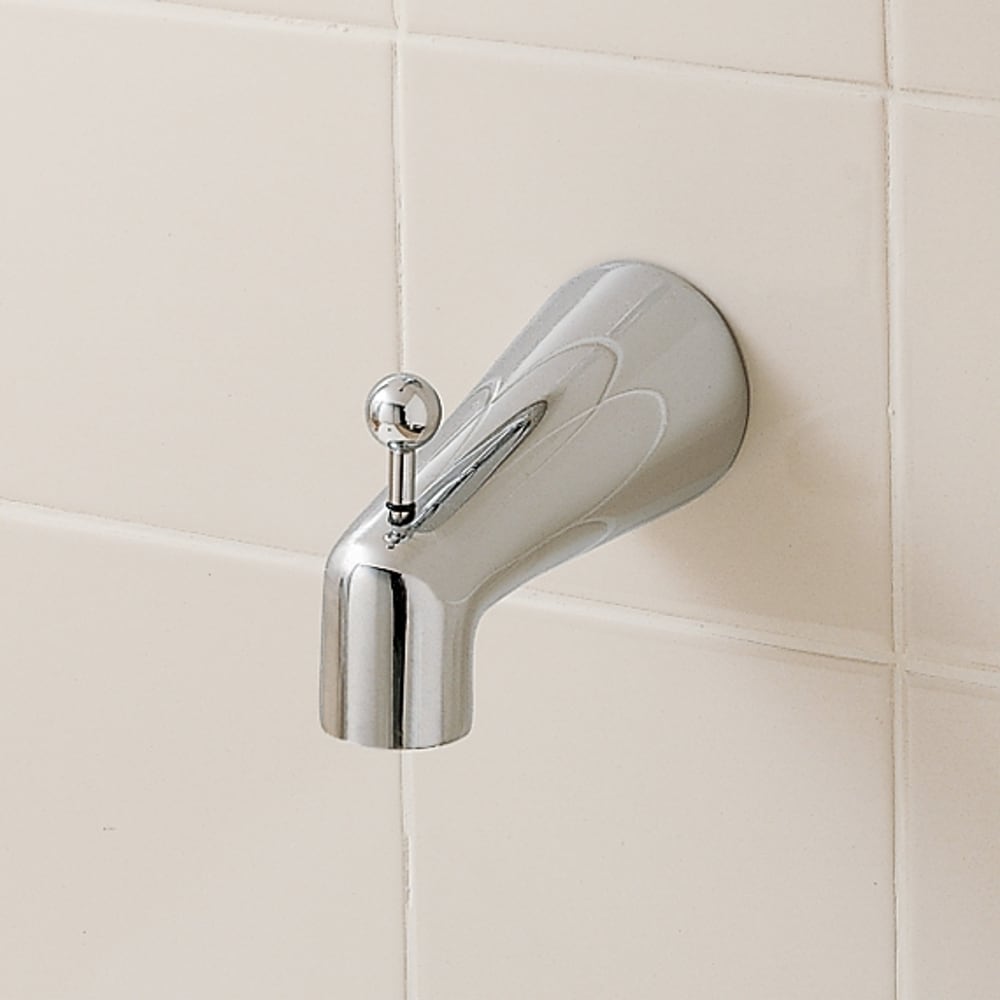 Caño de bañera universal con diverter en cromo pulido de American Standard