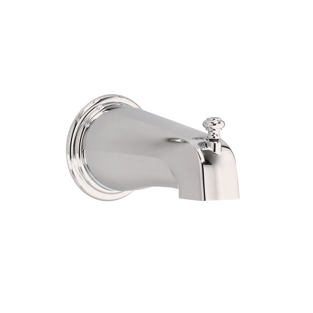 Caño de bañera universal de níquel satinado American Standard con desviador (incluido el embellecedor) 8888055.295