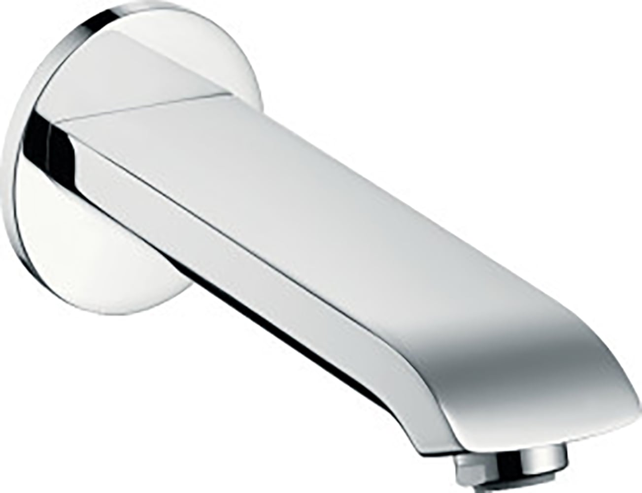 Caño de bañera Hansgrohe Cromado Universal (Incluye Placa Decorativa) 31494001