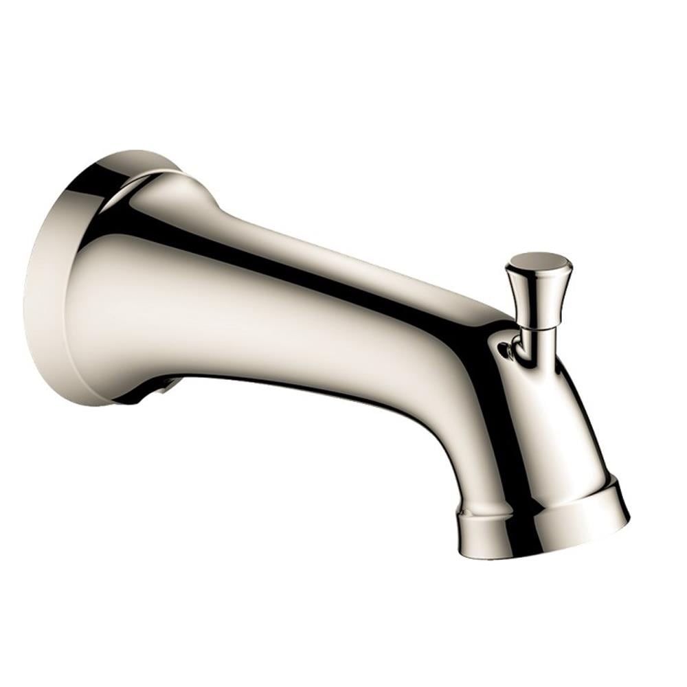 Canilla para tina en níquel pulido con desviador de la marca Hansgrohe