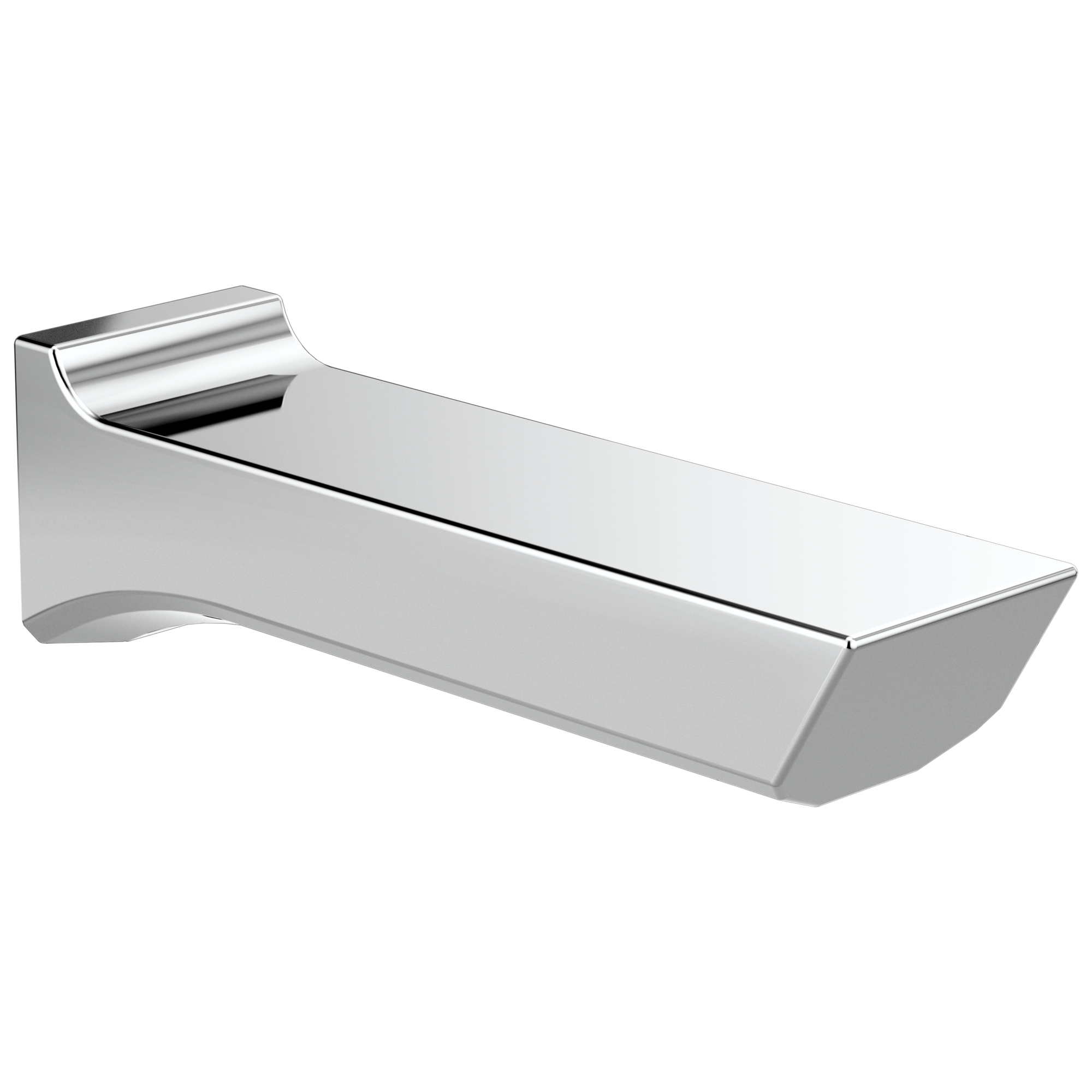Boquilla de bañera cromada de ajuste universal con recubrimiento lumínico Delta RP90159PCPR
