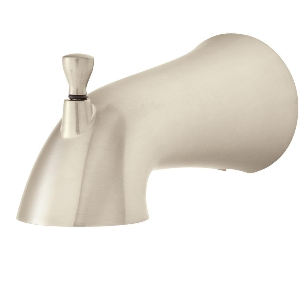 Caño para bañera con diverter en níquel cepillado de ajuste universal Speakman S-1562-BN