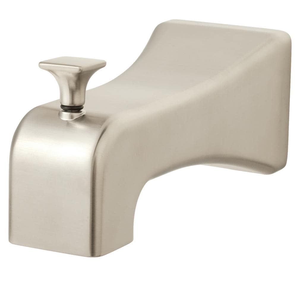 Caño para bañera con diverter Universal Fit en níquel cepillado Speakman S-1566-BN