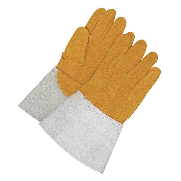 Guante de soldadura TIG de piel de venado dividida Bdg, empaquetado al calor, tamaño S - 64-1-1141-9-K
