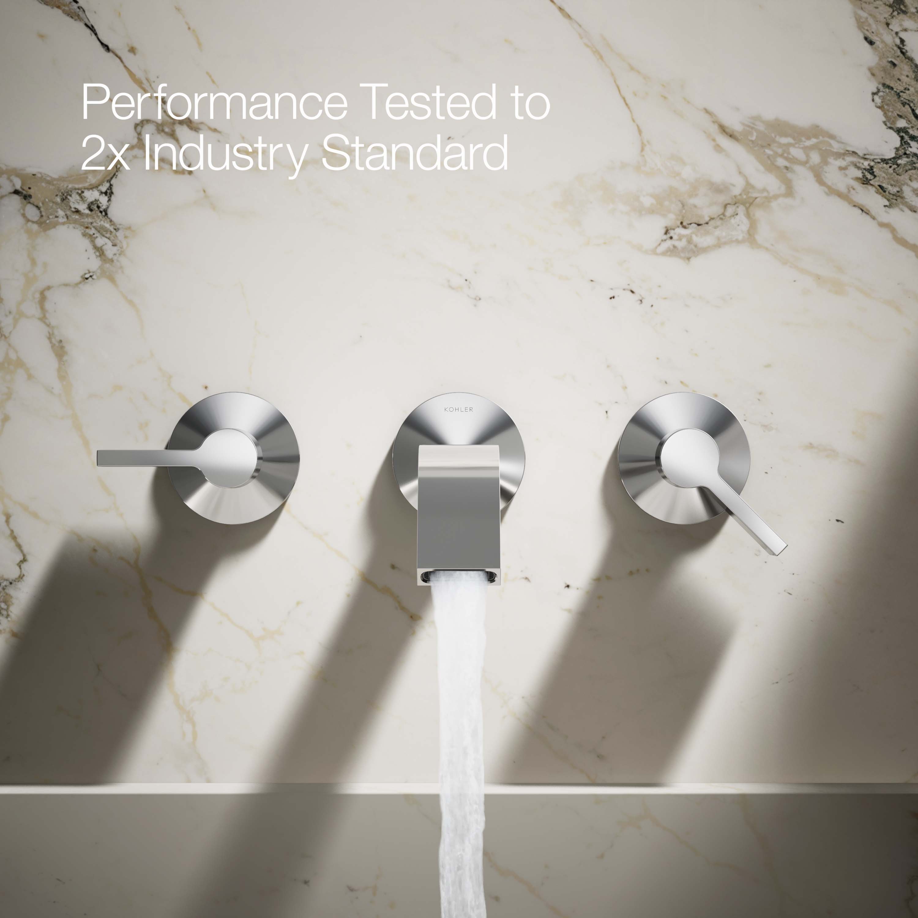 Caño para bañera compatible con cualquier tipo (incluye cubierta) - Cromo pulido KOHLER Components