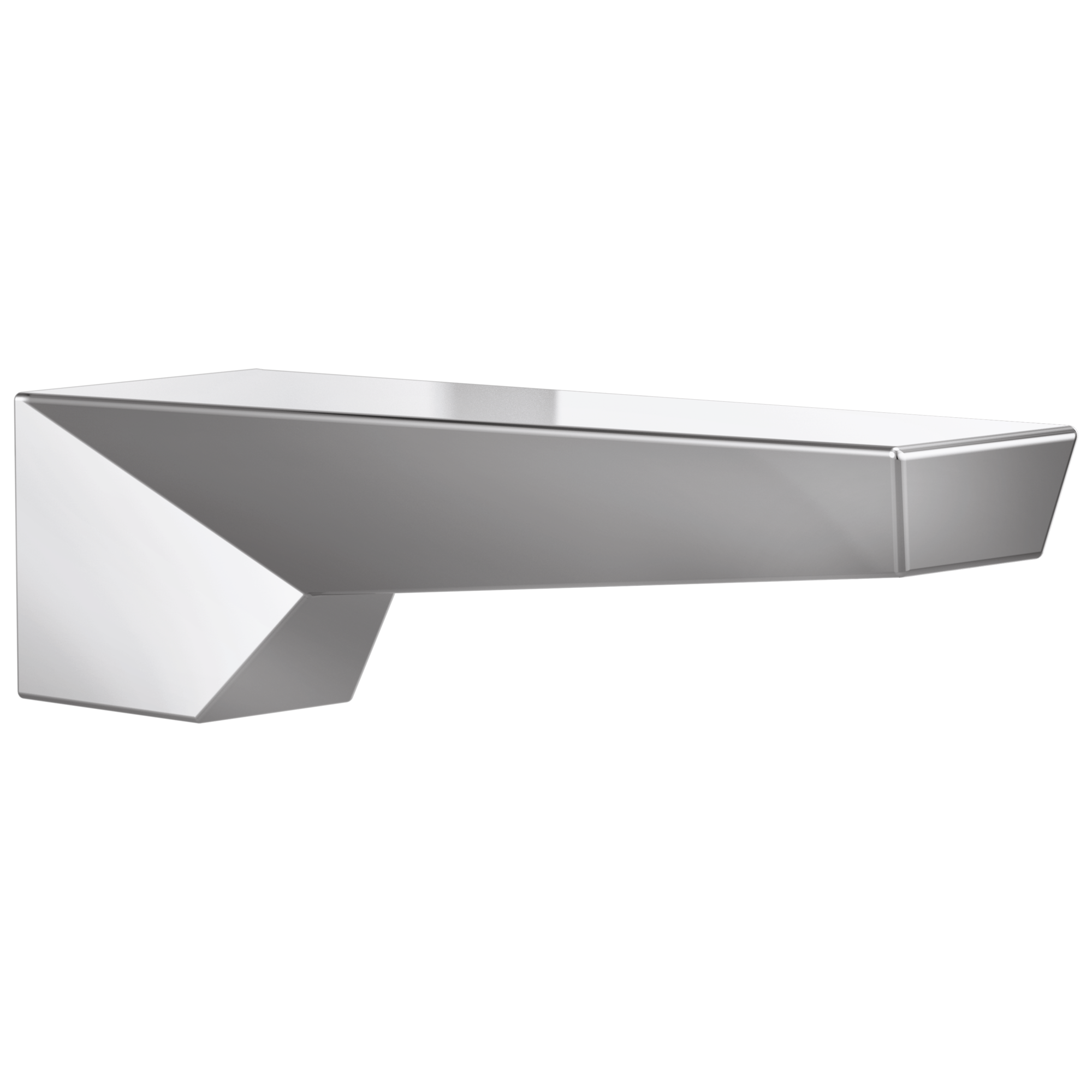 Caño de bañera cromado de ajuste universal con recubrimiento Lumicoat Delta RP93249PCPR