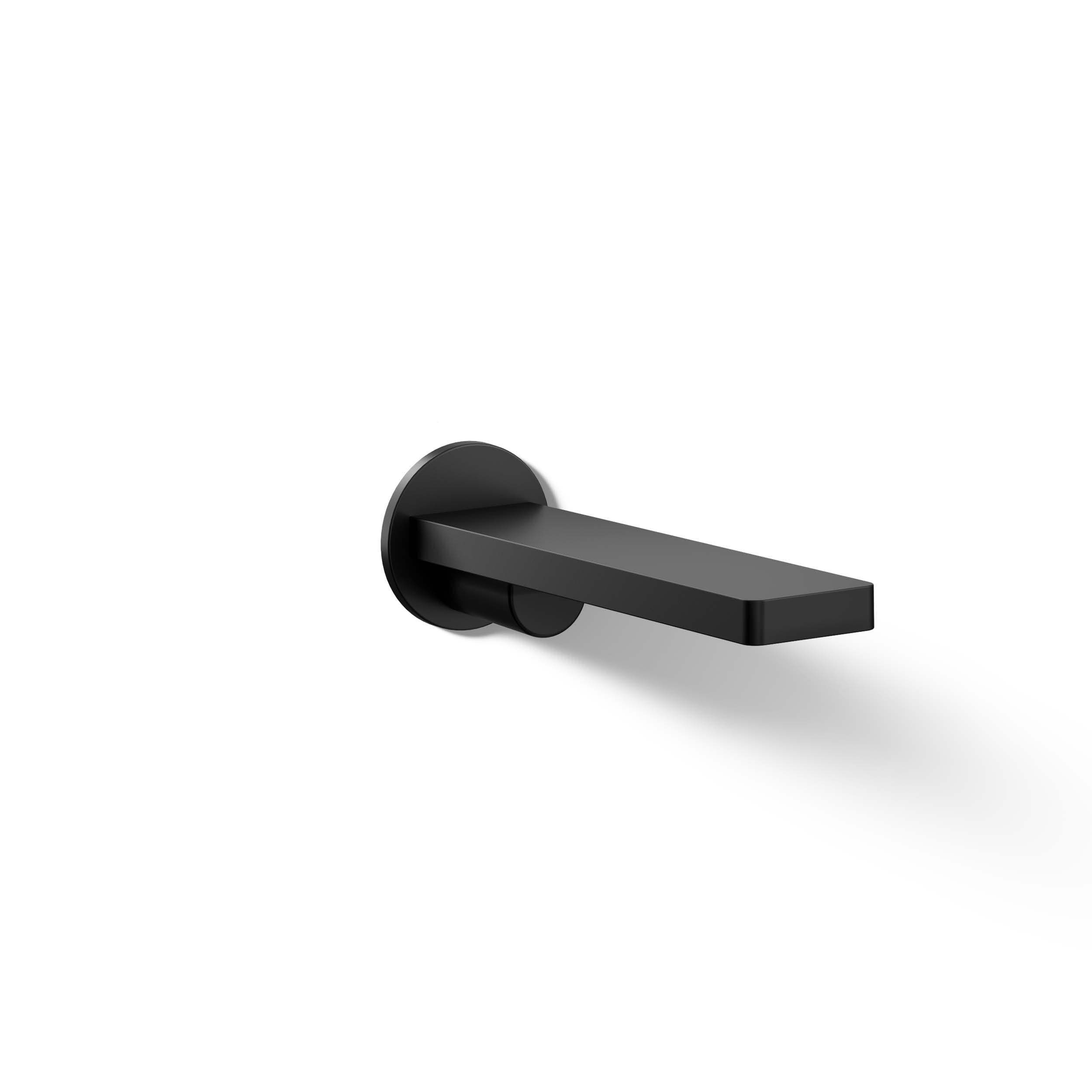 Boquilla de bañera de ajuste universal en negro mate KOHLER (incluye chapetón) K-73120-BL