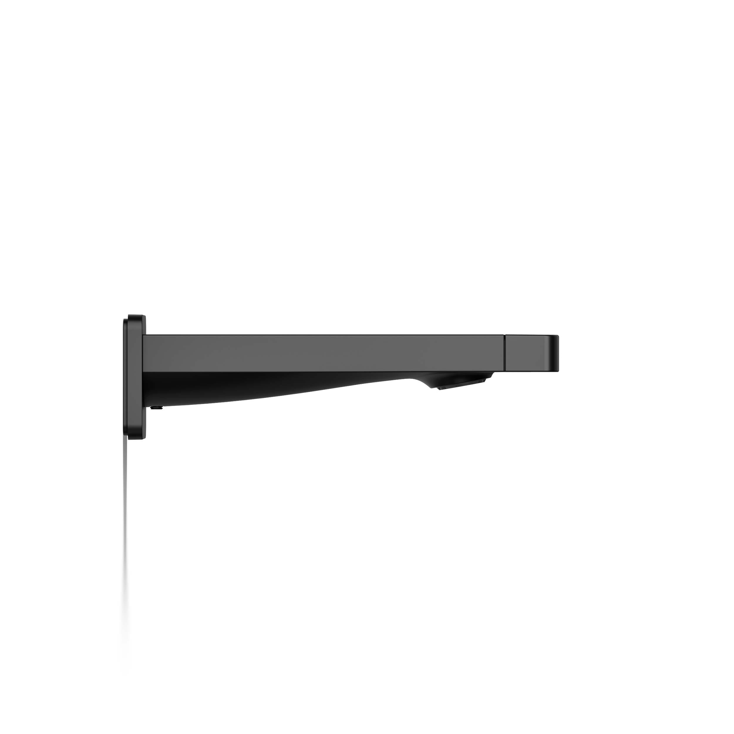 Caño de bañera en negro mate con desviador universal de KOHLER (Incluye rosetón) K-23510-BL
