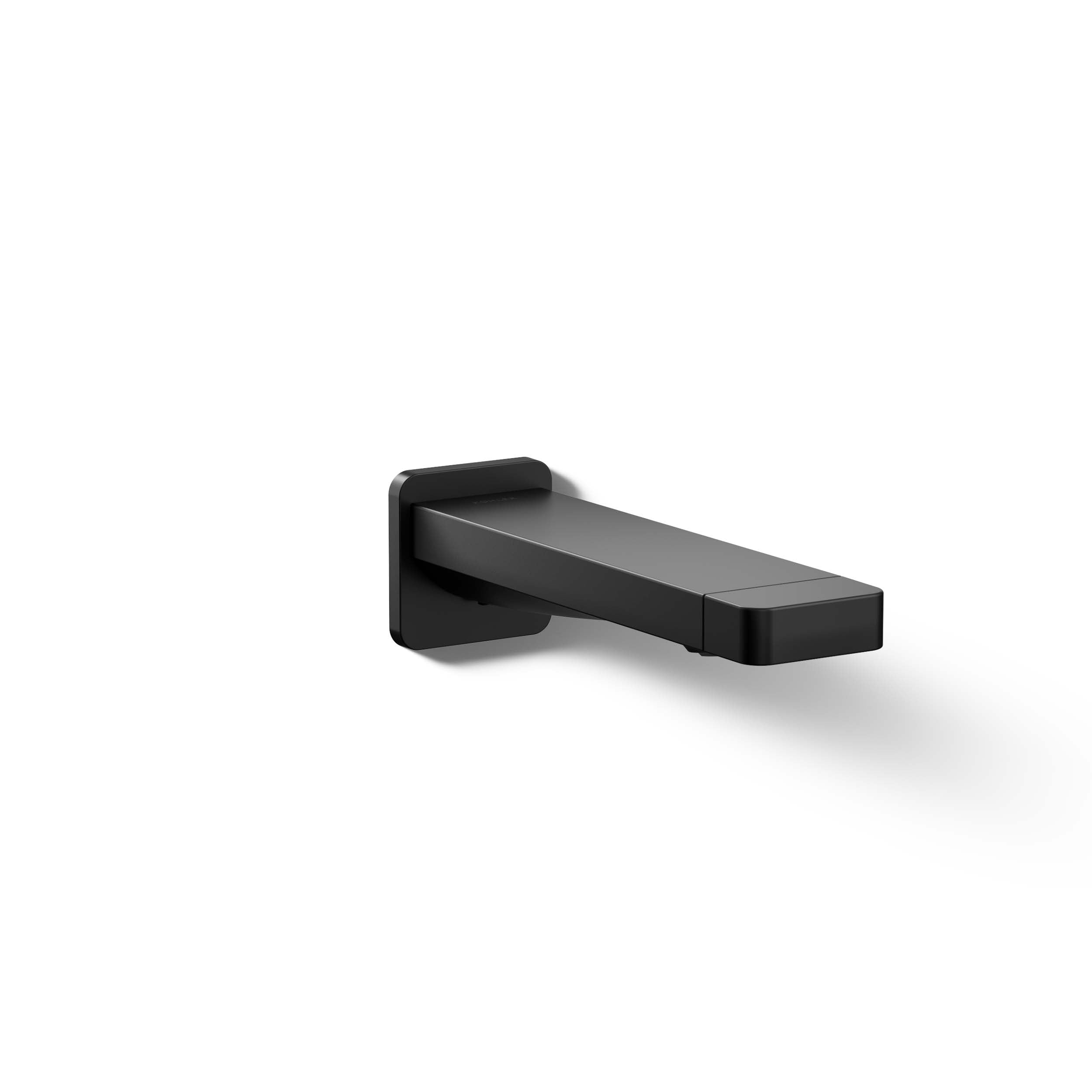 Caño de bañera en negro mate con desviador universal de KOHLER (Incluye rosetón) K-23510-BL