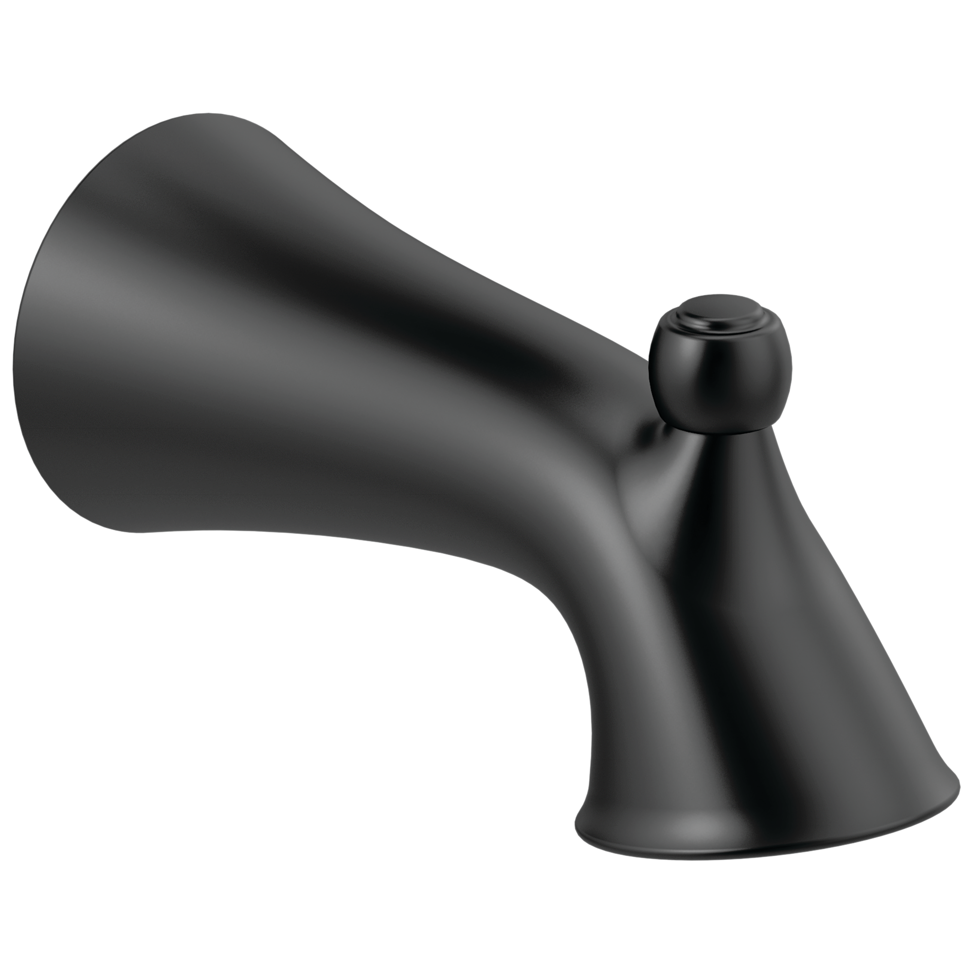 Caño de bañera en negro mate con diverter ajustable universal Delta RP92932BL
