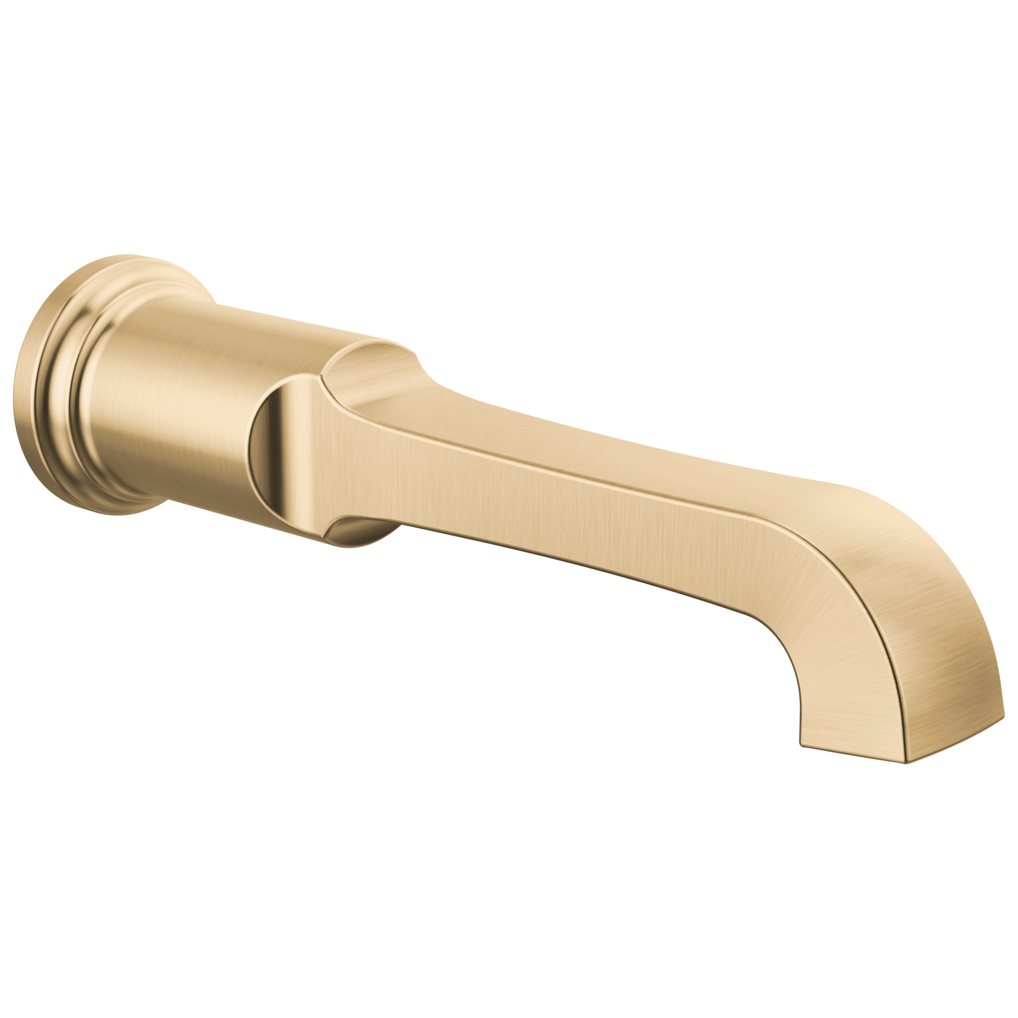 Caño para bañera de ajuste universal Delta Lumicoat Champagne Bronze RP102061CZPR