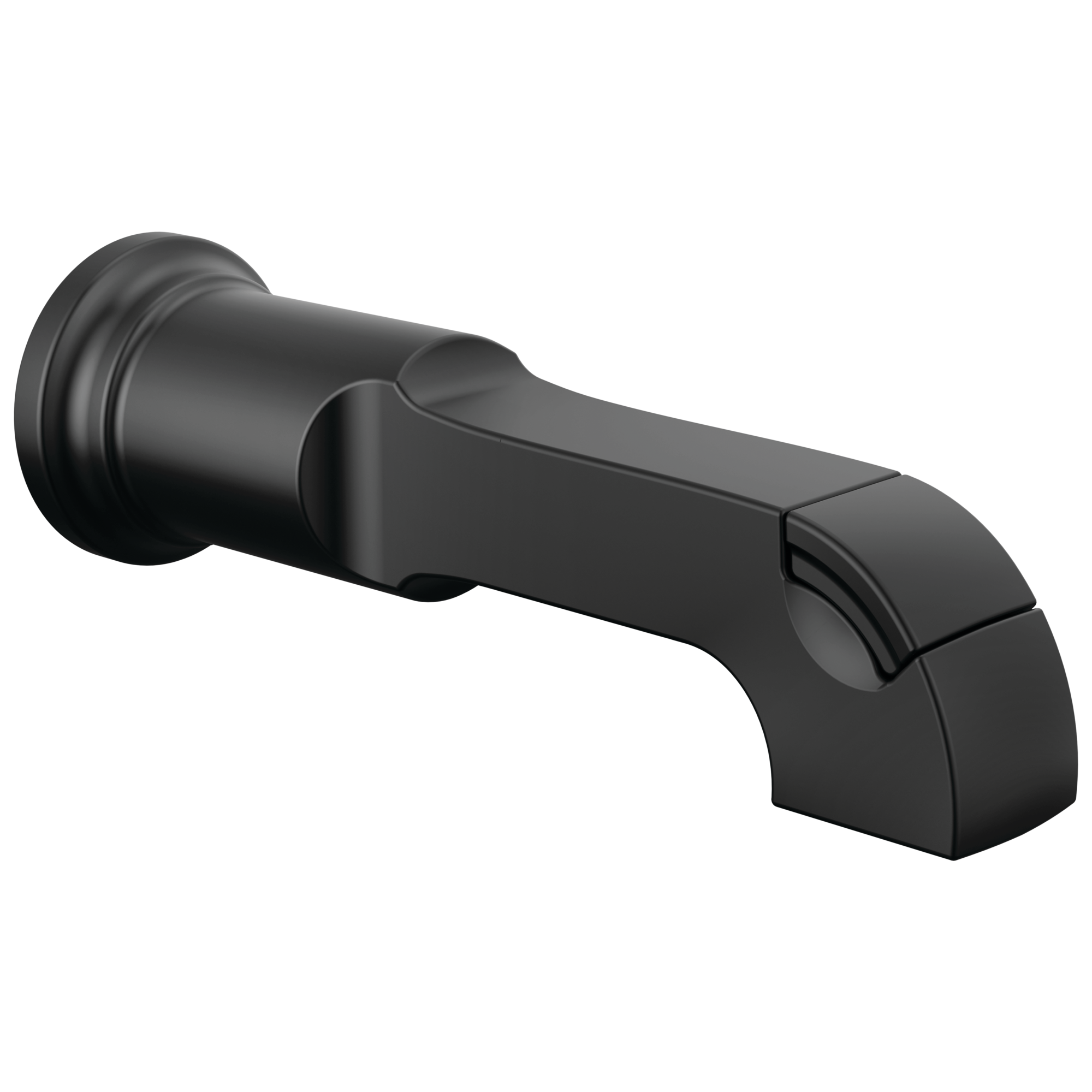 Caño para bañera universal en mate negro con desviador Delta RP102060BL