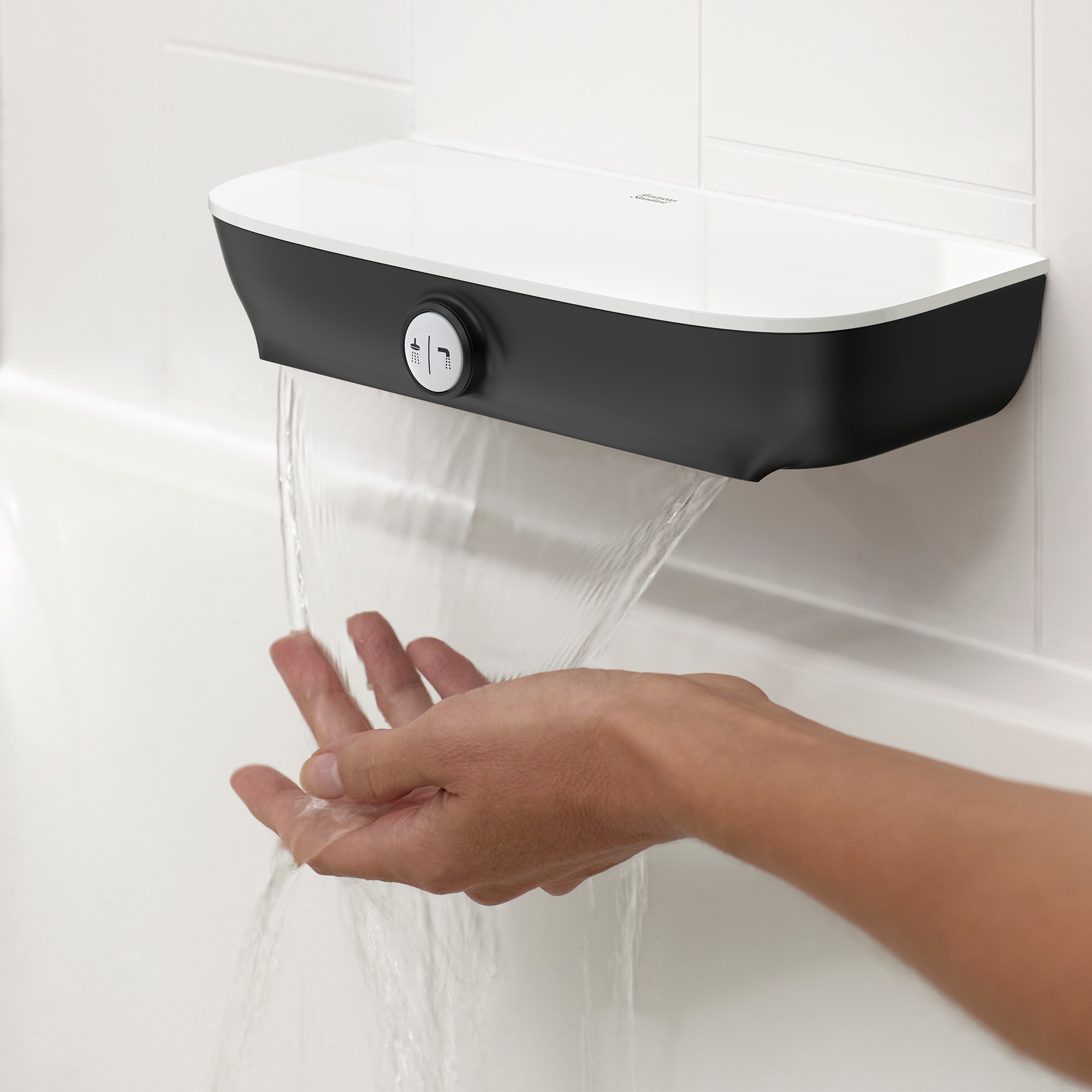 Caño de bañera negro mate American Standard Aspirations 8888116.243