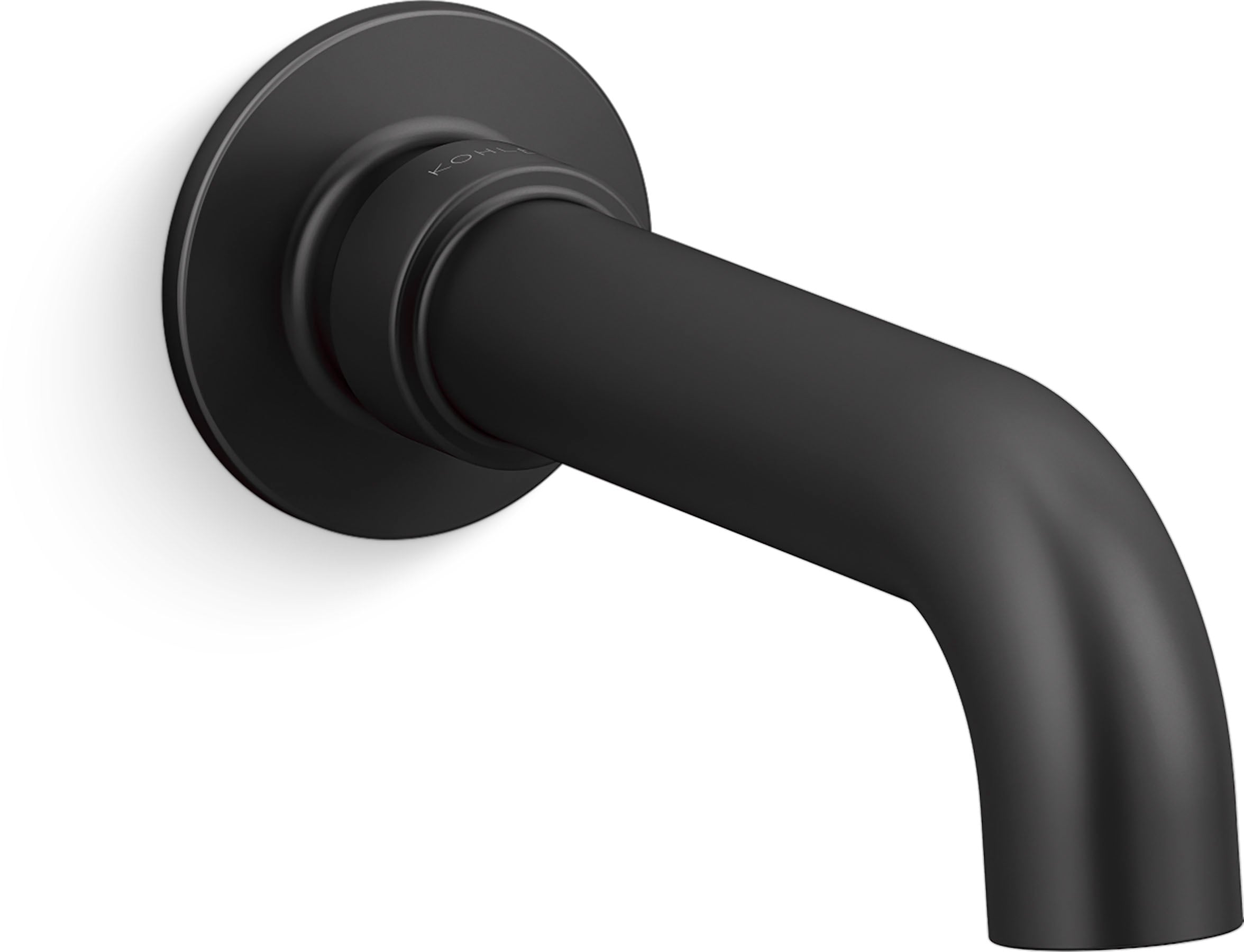 Llave de bañera de pared en color negro mate KOHLER Castia by Studio McGee 35922-BL