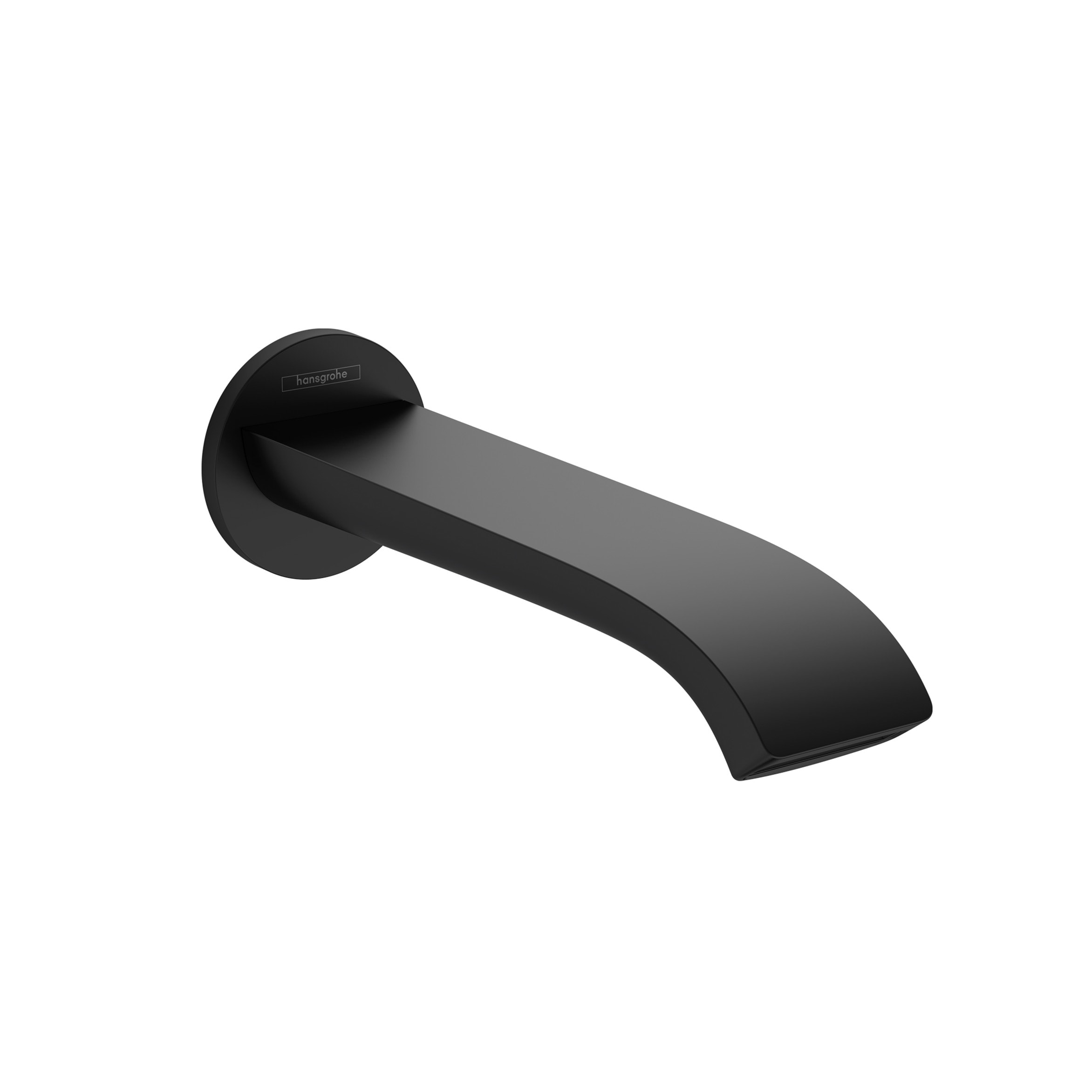 Caño de bañera de ajuste universal en negro mate de Hansgrohe 75410671