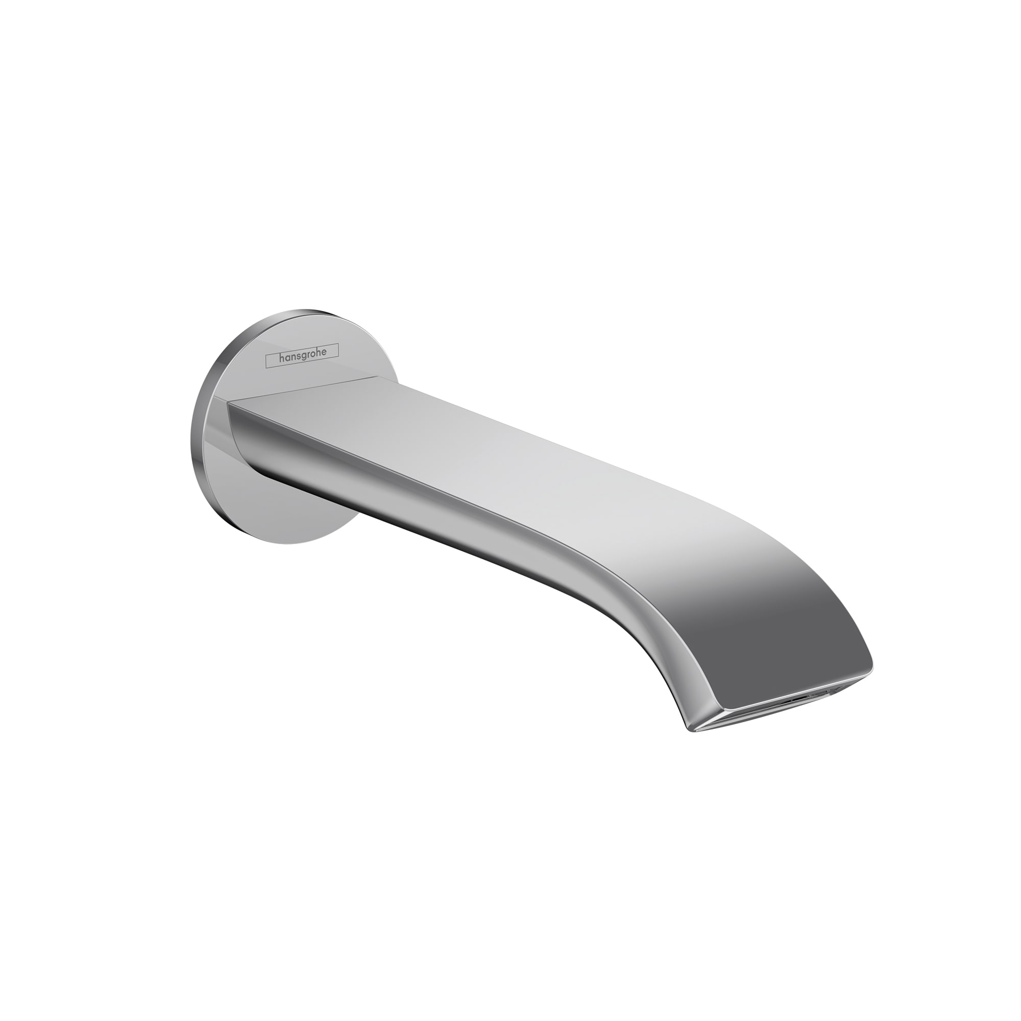 Salida de bañera de montaje en pared con ajuste universal cromado de Hansgrohe Vivenis 75410001