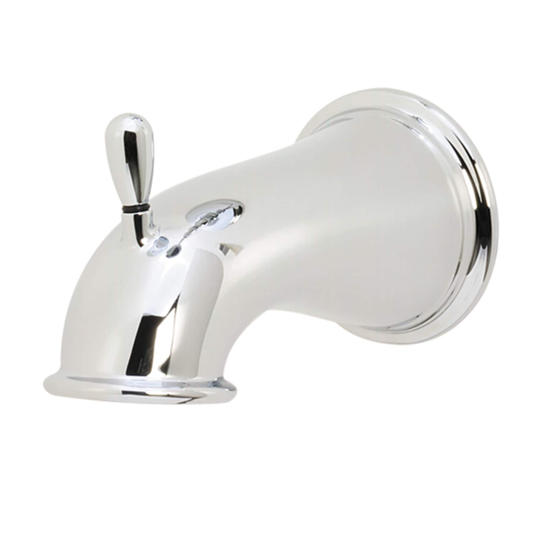 Caño para la bañera cromado brillante Pfister con desviador (incluye embellecedor) 920-523A