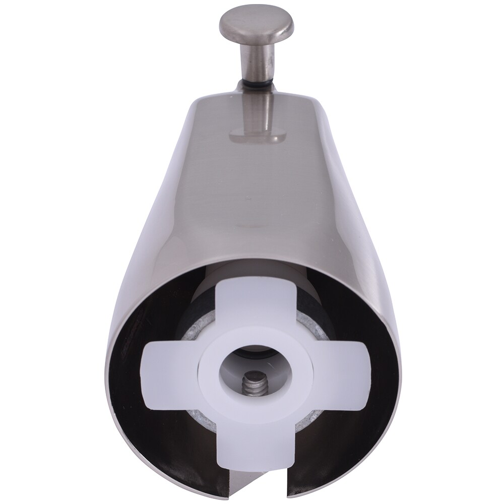 Caño para bañera con desviador de montaje en pared en níquel cepillado universal - EZ-FLO 15088