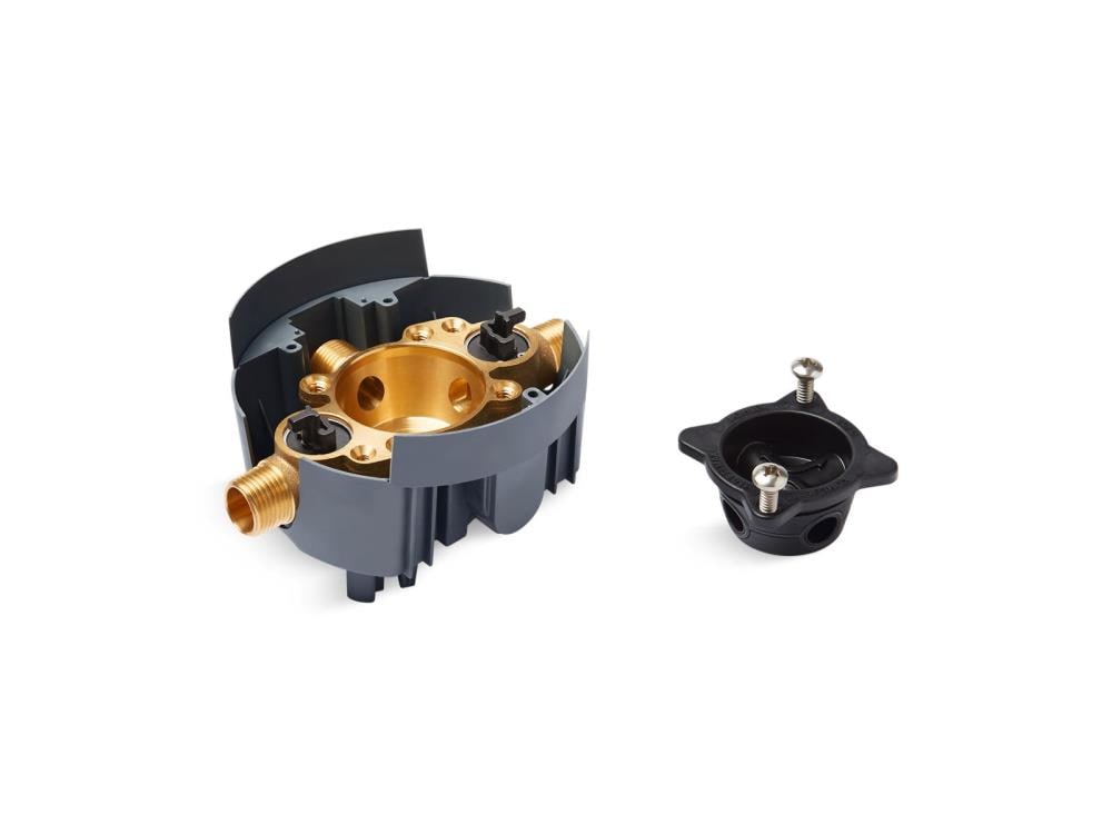 Válvula de presión de latón para equilibrio de presión de cobre KOHLER Rite-Temp de 1/2 pulgada ID x 1/2 pulgada OD Sweat de cobre - Modelo K-8300-KS-NA