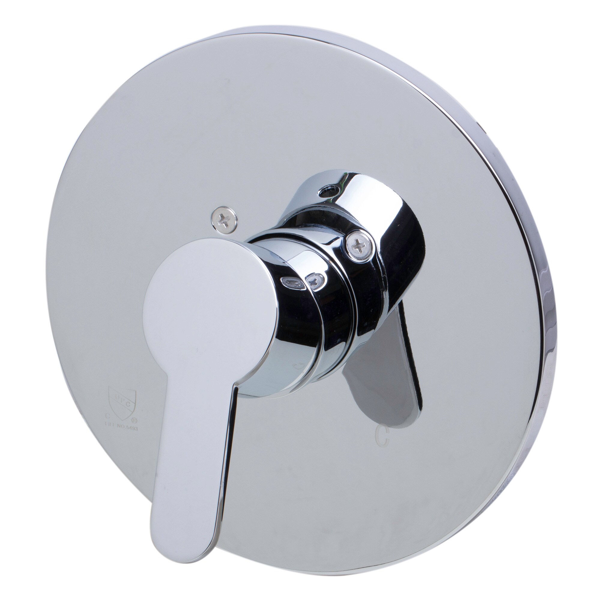 Válvula de control de volumen de latón ALFI ALFI de 1/2 pulgadas ID MNPT x 1/2 pulgadas OD MNPT AB3001-PC