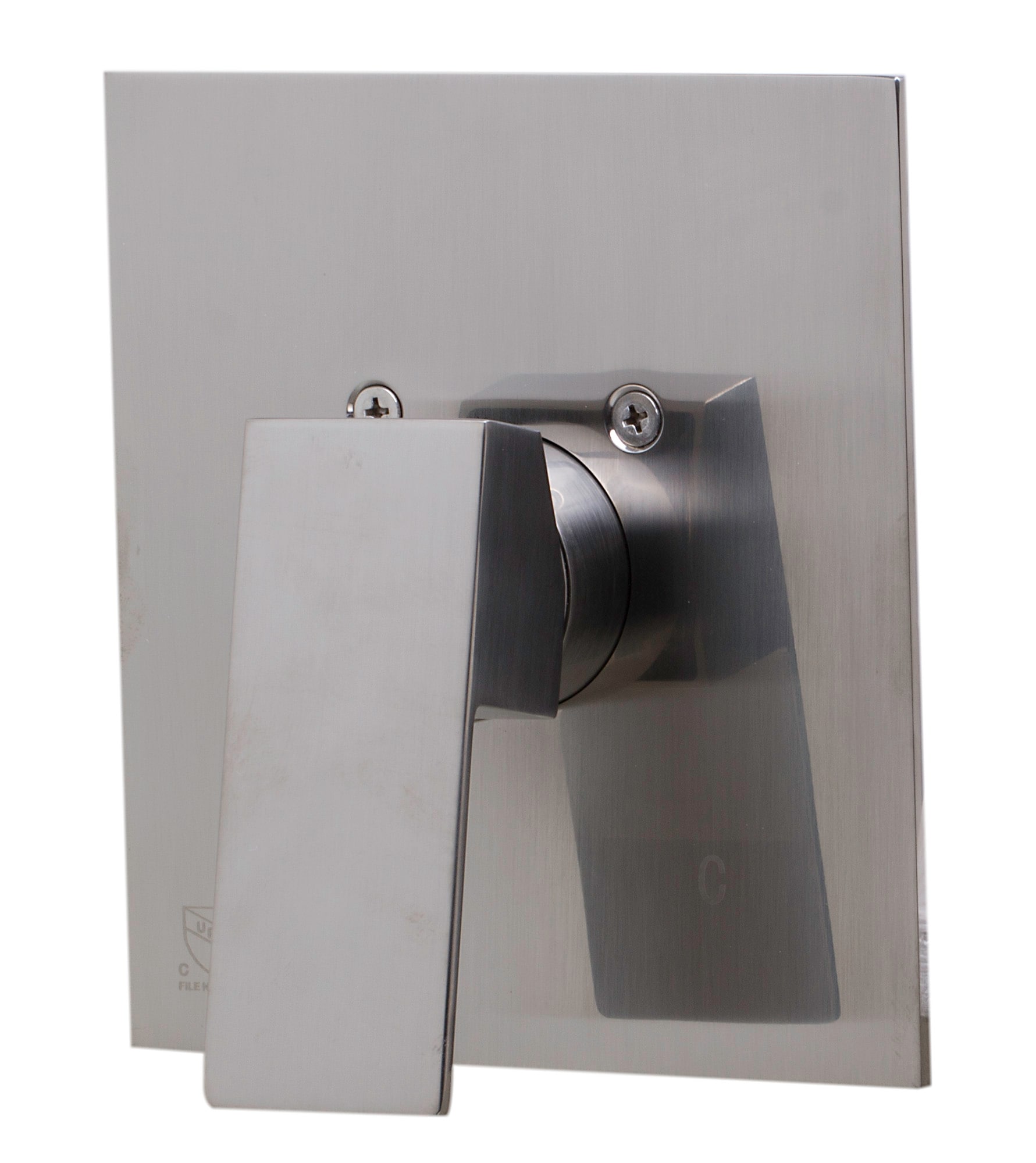 Válvula de control de volumen de latón ALFI ALFI marca 1/2 pulgada ID MNPT x 1/2 pulgada OD MNPT AB5501-BN