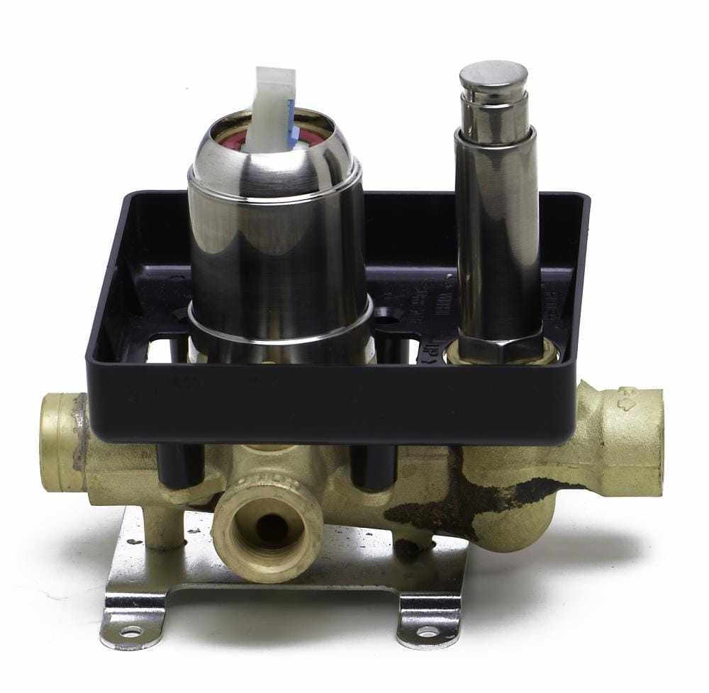 Válvula de control de volumen de latón ALFI ALFI de 1/2 pulgadas ID MNPT x 1/2 pulgadas OD MNPT AB5601-BN