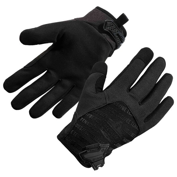 Ergodyne 812BLK 2XL Guantes Tácticos de Alta Destreza Negro - 17576
