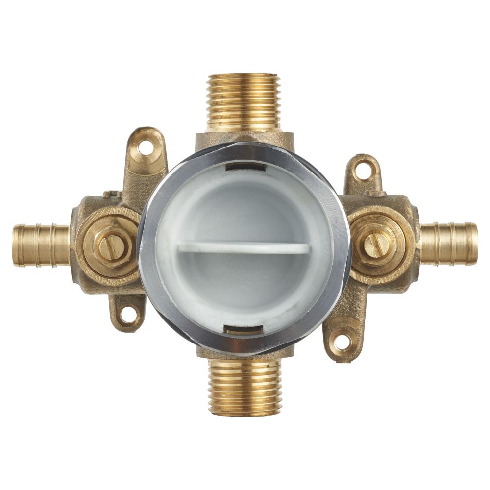 Válvula de ducha de latón para sudar de cobre de 1/2 pulgadas x 1/2 pulgadas Flash American Standard RU107SS