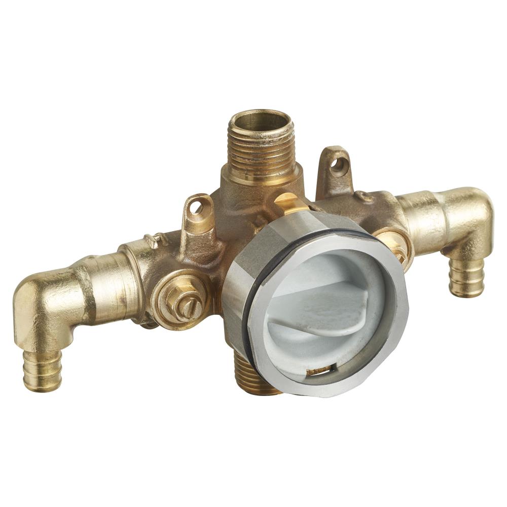 Válvula para regadera de latón con conexión de cobre tipo sweat de 1/2 pulgadas interno a 1/2 pulgadas externo de American Standard