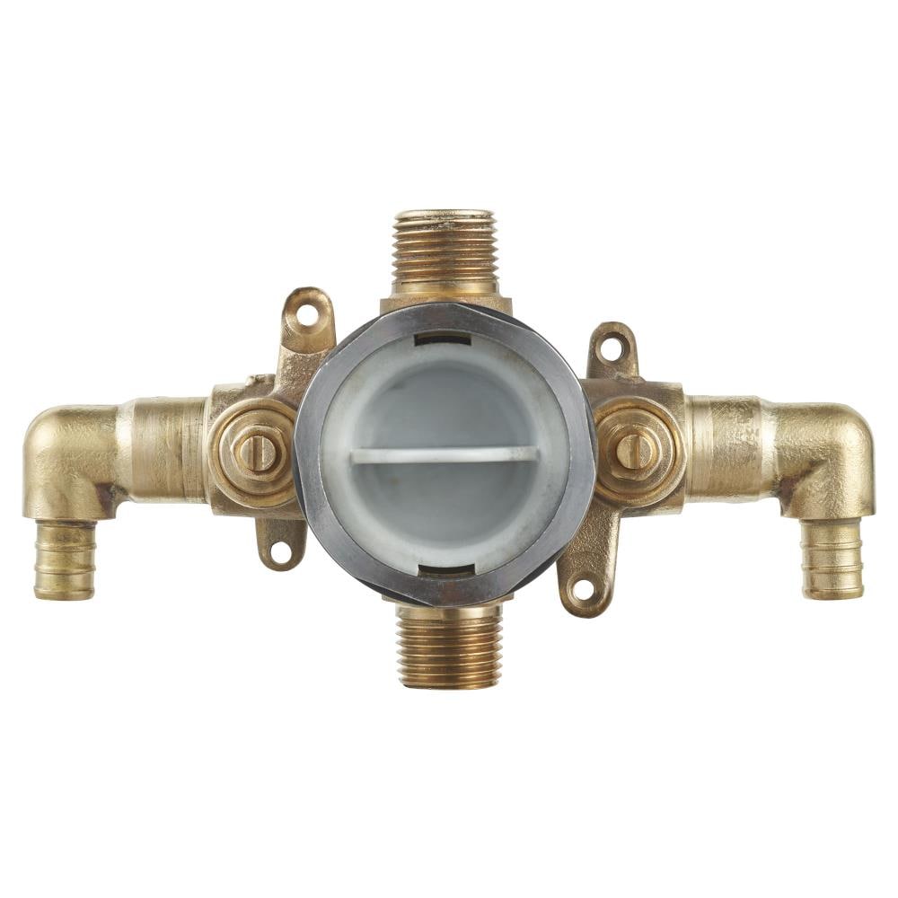 Válvula para regadera de latón con conexión de cobre tipo sweat de 1/2 pulgadas interno a 1/2 pulgadas externo de American Standard