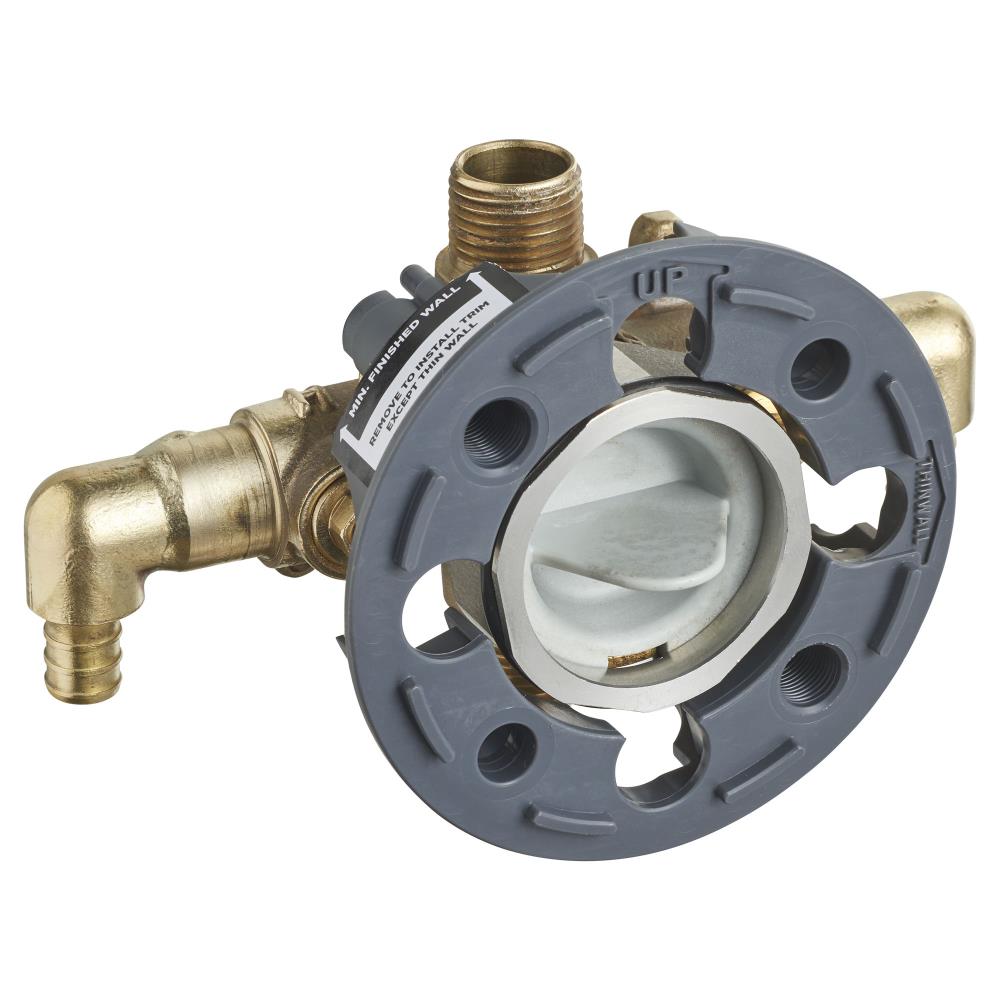 Válvula para regadera de latón con conexión de cobre tipo sweat de 1/2 pulgadas interno a 1/2 pulgadas externo de American Standard