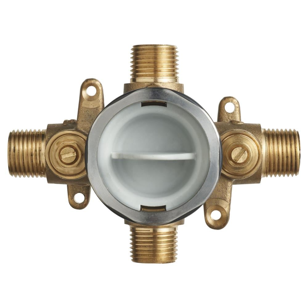 Válvula de regadera de latón American Standard Flash de 1/2 pulgadas ID por 1/2 pulgadas OD