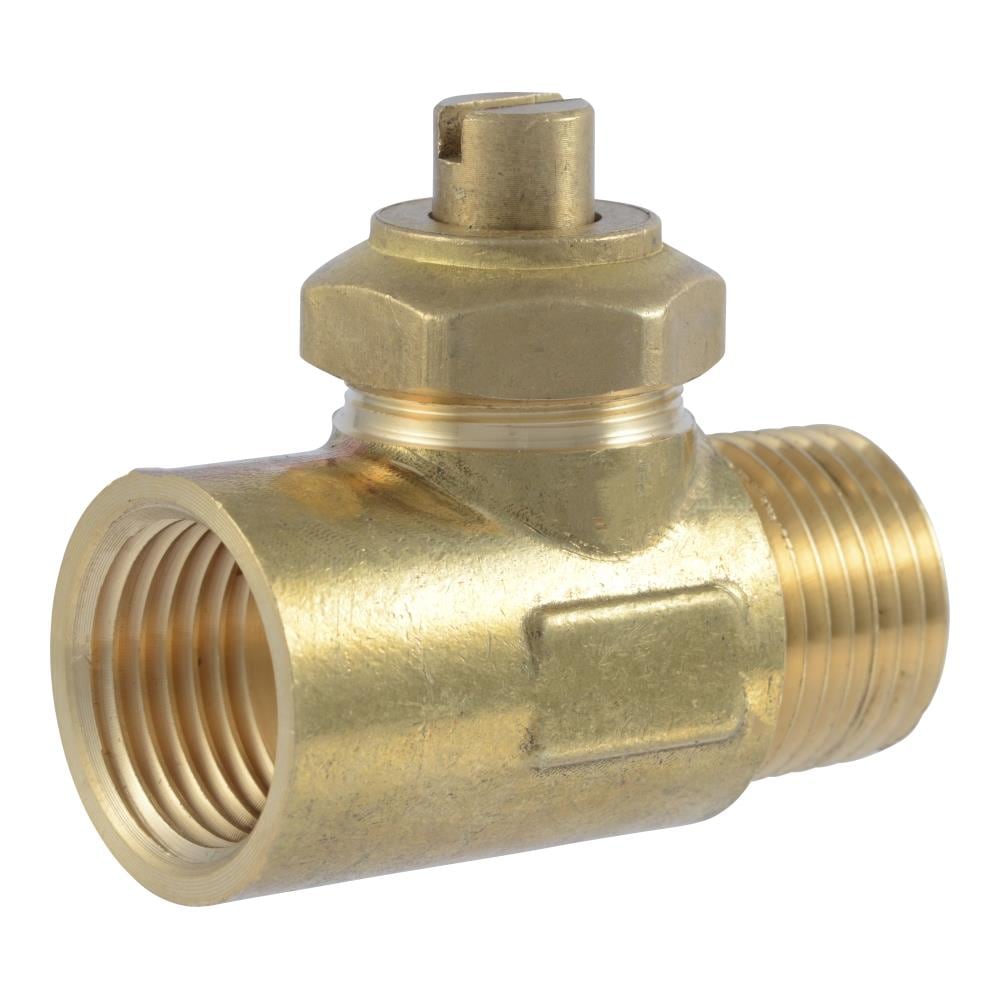 Válvula de desviador de latón SharkBite de 1/2 pulgadas ID FIP x 1/2 pulgadas OD MIP - SDVS12F12MZ