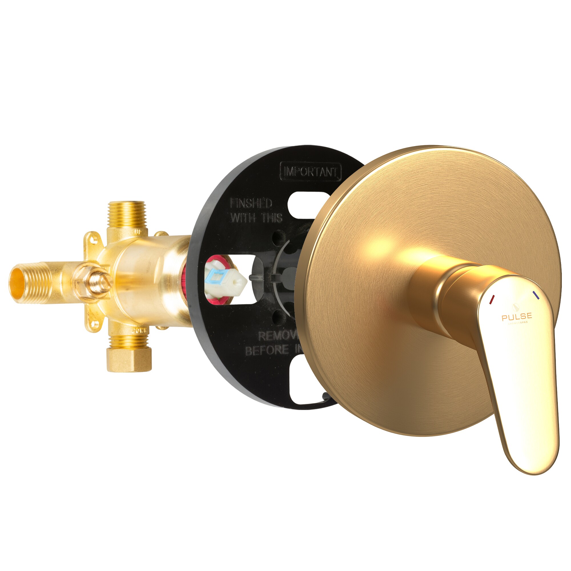 Válvula de equilibrio de presión de latón 1/2 pulgadas ID MNPT x 1/2 pulgadas OD FNPT 3001-RIV-PB-BG