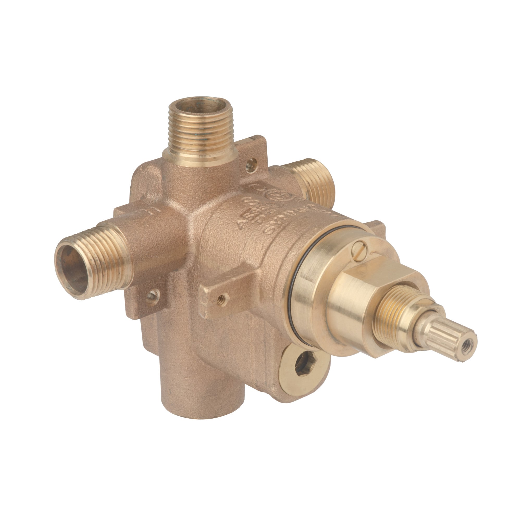 Válvula mezcladora de presión de latón con cobre de 1/2 pulgadas Symmons Temptrol S262BODY