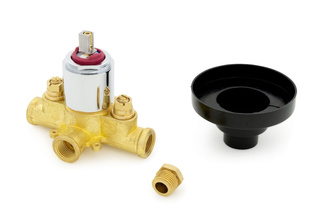 Válvula de llenado de bañera de cobre Zurn TPK7300 de 1/2 pulgadas ID FNPT x 1/2 pulgadas OD MNPT TPK7300-SS