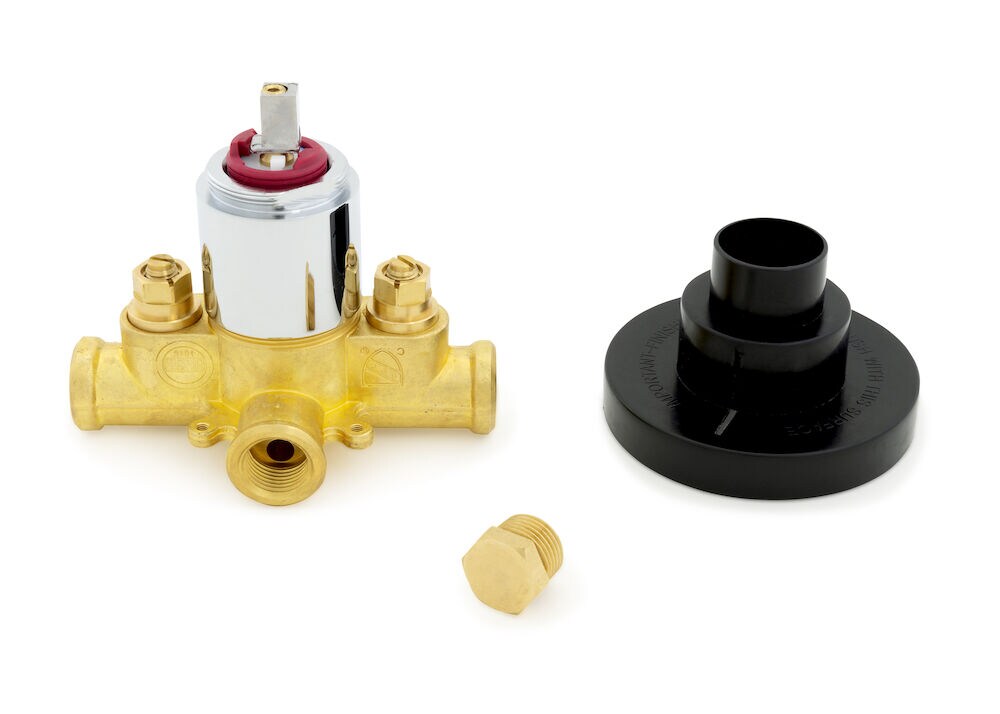 Válvula de llenado de bañera de cobre Zurn TPK7300 de 1/2 pulgadas ID FNPT x 1/2 pulgadas OD MNPT TPK7300-SS