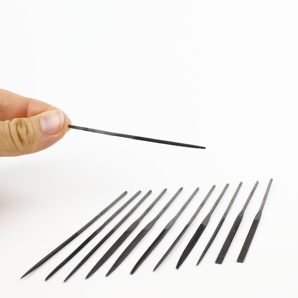 Excel Blades Assorted Needle File Set, 5.75" Cut #2 Hobby Jewelry Set, 12pcs. 12pk - 55607