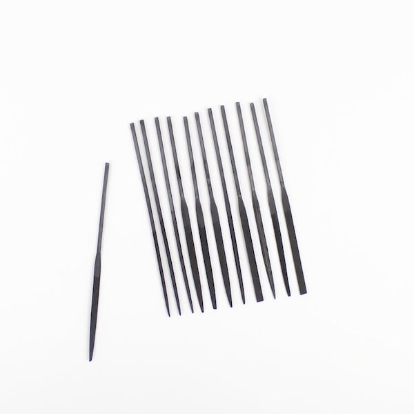 Excel Blades Assorted Needle File Set, 5.75" Cut #2 Hobby Jewelry Set, 12pcs. 12pk - 55607