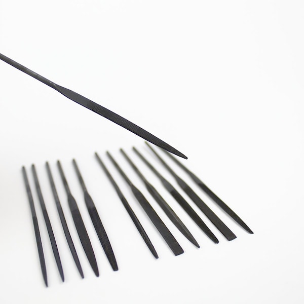 Excel Blades Assorted Needle File Set, 5.75" Cut #2 Hobby Jewelry Set, 12pcs. 12pk - 55607