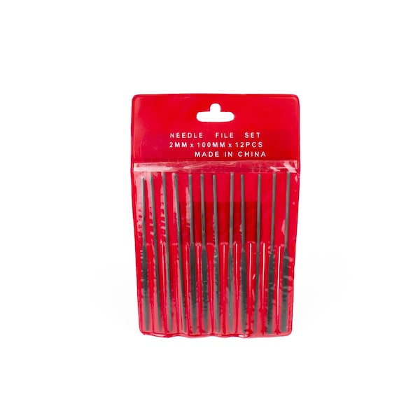 Excel Blades Assorted Needle File Set, 5.75" Cut #2 Hobby Jewelry Set, 12pcs. 12pk - 55607