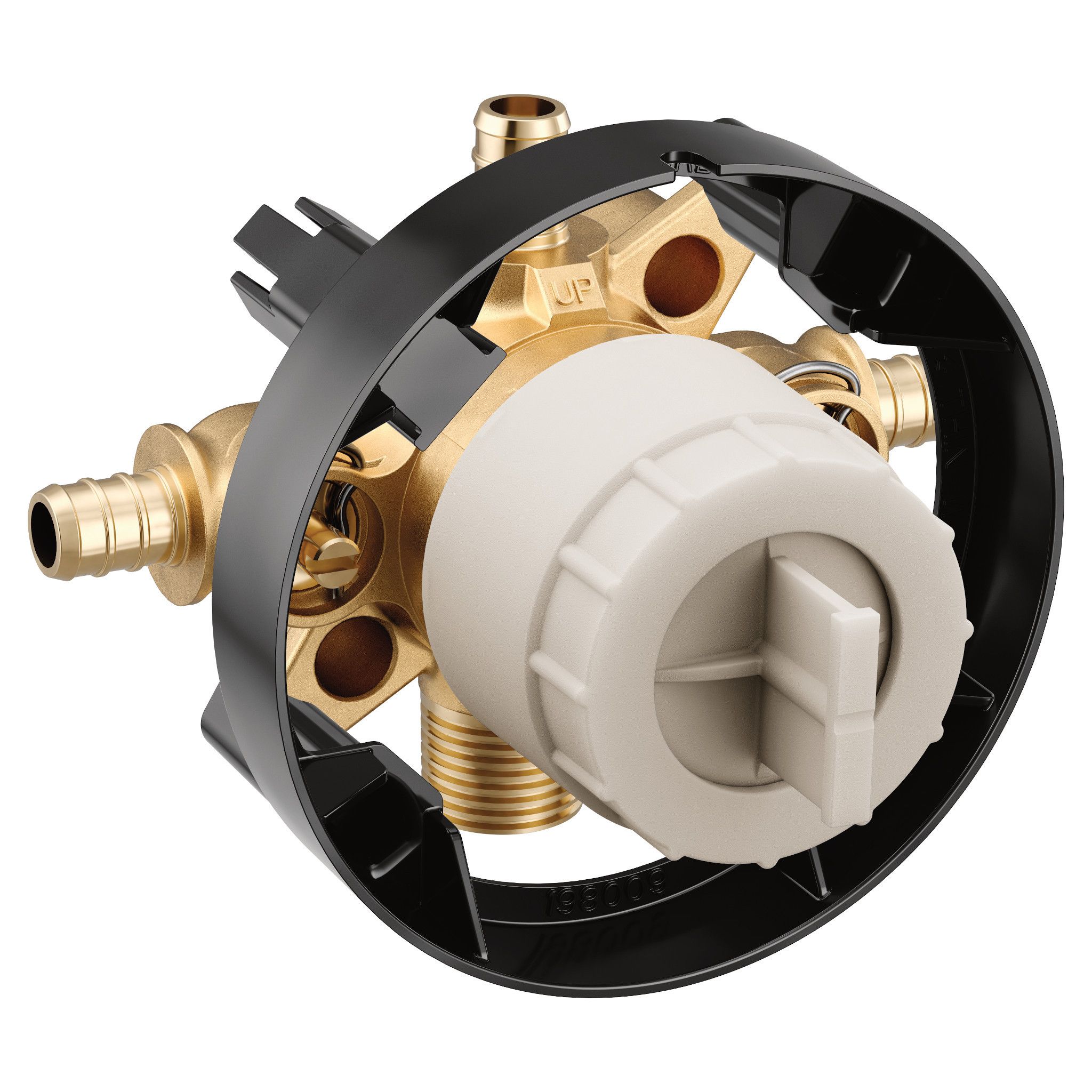 Válvula Mezcladora de Latón de Compresión Moen M-Core 1/2 pulgadas ID PEX x 1/2 pulgadas OD U140XS
