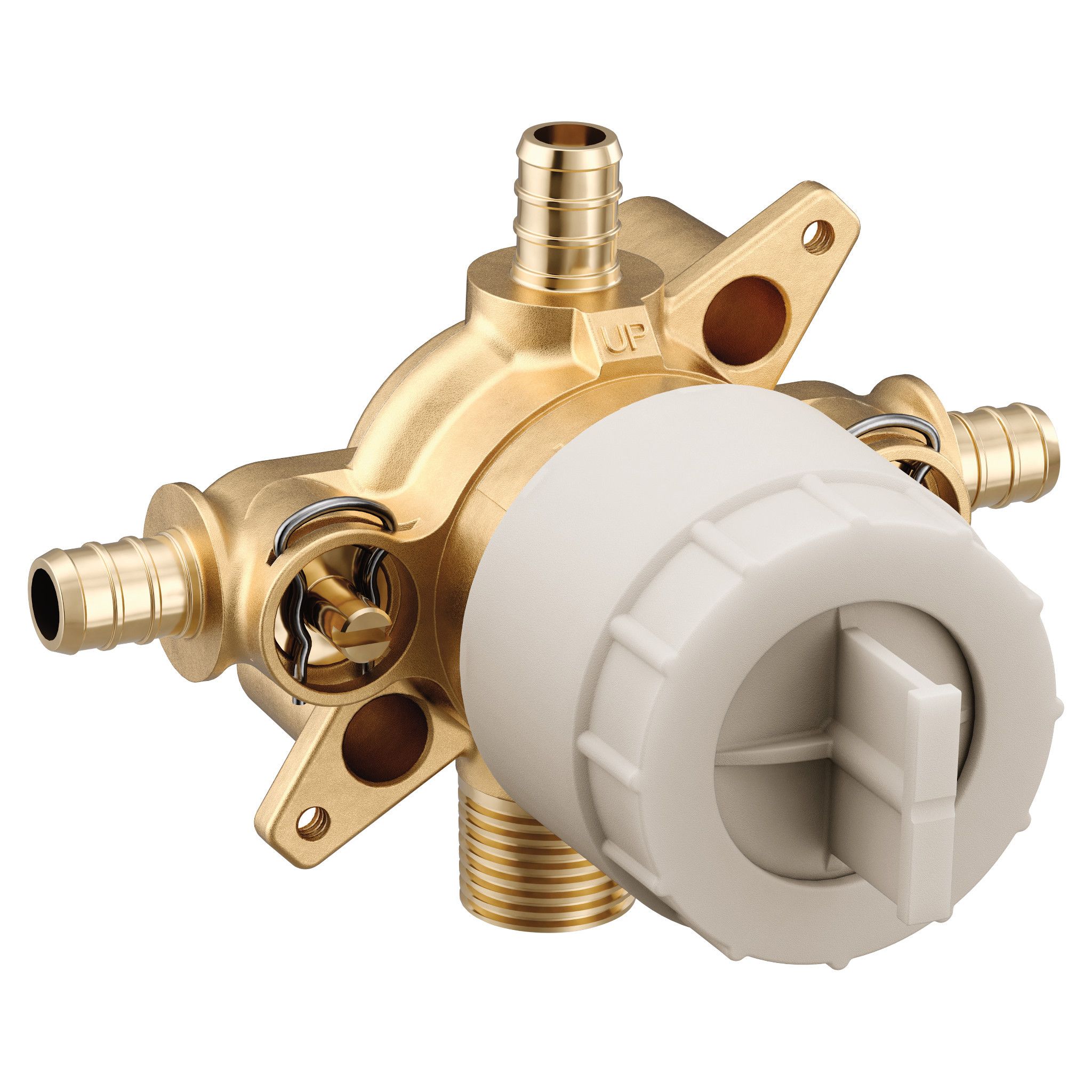 Válvula Mezcladora de Latón de Compresión Moen M-Core 1/2 pulgadas ID PEX x 1/2 pulgadas OD U140XS